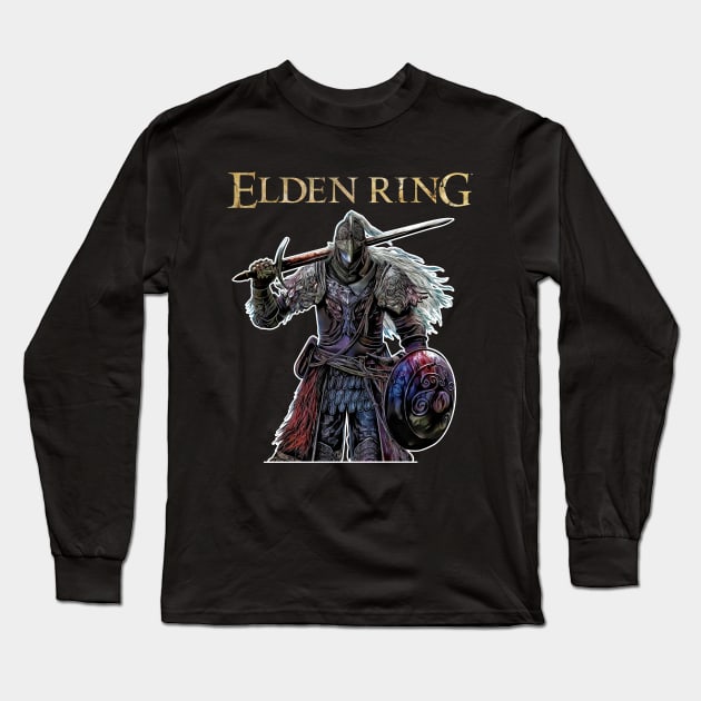 Elden Ring Tarnished art Long Sleeve T-Shirt by Credible Studios